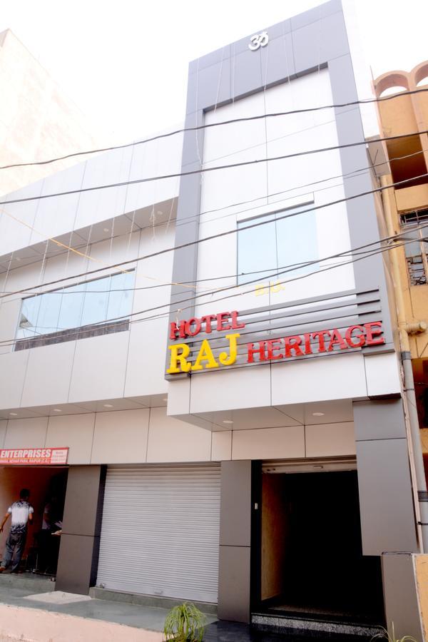 Hotel Raj Heritage Rāipur Exterior foto